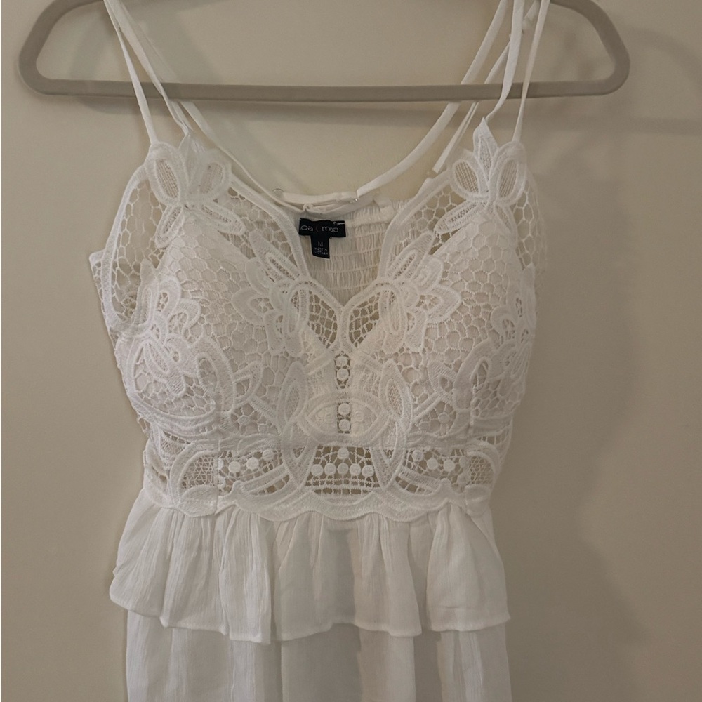 Oamc Cream Lace Top